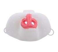 Abaodam Nez de Lapin en Latex Faux pour Garçon et Filles, Accessoire Déguisement Animaux Garçon Fille, Nez de Lapin de Pâques Amusant et Confortable, Fêtes Halloween et Cosplay