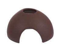 Abaodam Nid De Crevettes Céramique pour Aquarium Pot Élevage pour Crevettes Et Poissons Entrée Large Maison à pour sous-Marin