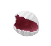 Abaodam Nid de Hamster en Porcelaine Rose Confortable et Sûr, Maison pour Hamster et Petit Hérisson Design Coquillage, comme Couchage Tout Endroit Propre Couleur Couleur Aléatoire