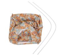 Abaodam Nid Hamac Suspendu pour Perroquet M en Toile Résistante sans Nom D’Oiseau, Maison Cabane Confortable pour Oiseaux de Compagnie, Lit Suspendu Cage et Décoration Intérieure