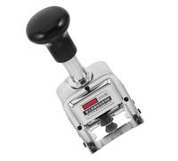 Abaodam Numéroteur Automatique Commande Conviviale 5 Chiffres en Métal pour Gestion Documentaire et Tâches de Marquage en Série