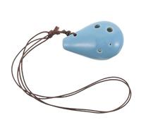 Abaodam Ocarina Céramique Alto Instrument à Vent pour Débutants Garçon Fille et Amateurs de Musique Juste Léger et Portable Bleu