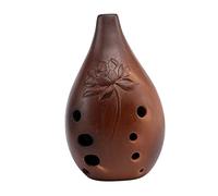 Abaodam Ocarina en Céramique à 10 Trous, Instrument Chinois Ancien Professionnel, Facile à Jouer, Accordé pour Débutants et Artistes, Présent Plusieurs styles
