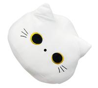 Abaodam Oreiller Chat Japonais Style Noir Coussin Doux Décoration Maison Hiver Cadeau