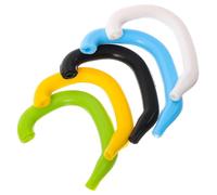 Abaodam 'oreilles en Silicone Souple 5 Pièces, Gaine de Cordon Confortable et Pratique, Compatible Masques et Lunettes Vie Quotidienne
