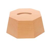 Abaodam Organisateur de Bois Support Octogonal pour Placard ou Couloir Socle de Présentation pour Seul
