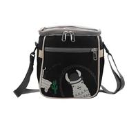 Abaodam Organisateur de Poussette Suspendu Imperméable Crochets Réglables - Grand Paquet de Rangement Multifonction pour de Change Bébé - Compatible Poussette - Couleur Noir Alpagas