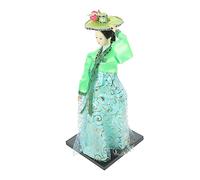 Abaodam Ornement de Poupée Coréenne Décoration de Poupée de Style Coréen Figurine de Robe Hanbok pour Amis Et Garçons Et Filles