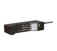 Abaodam Ornement de Téléphone Portable Rétro en Fer Noir Vintage pour Décoration de Maison, Accessoire pour Fêtes Années 80 et Collectionneurs D'objets Miniatures