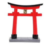 Abaodam Ornement Porte Shinto Décoration Aquarium pour Micro-Jardin Miniature, Accessoire Zen Extérieur, Statue De Style Japonais pour Décoration De Bureau Et Bonsaï