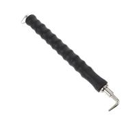 Abaodam Outil de Ligature Semi-automatique en Acier Noir pour Fil de Fer, Résistant à L'usure, Crochet Rétractable pour Fixation de Barres Armature sur Chantier