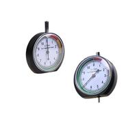 Abaodam Outil de Mesure de Profondeur de Sculpture de Pneu en Acier Inoxydable 2 Pièces Indicateur Portable pour Voiture Utilitaire et Fourgonnette Testeur Précis pour Sécurité