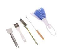 Abaodam Outil de Nettoyage pour Cage à Oiseaux Brosse Ergonomique et Grattoir Accessoire pour Perruches et Petits Perroquets Entretien Facile des Cages et Volières