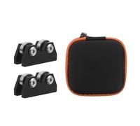 Abaodam Outil de Rectitude Queue de Billard Rouleau Alliage Noir Portable, Testeur pour Queues Snooker, Accessoire Contrôle et Réparation pour Joueurs Amateurs et Professionnels