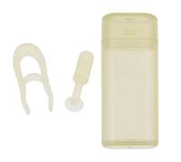 Abaodam Outil de Retrait Lentilles Silicone Ergonomique avec Ventouse Douce pour Insertion et Extraction Facile Accessoire de Pose Lentilles Confortable Silicone pour Usage Quotidien et