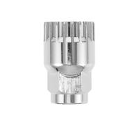 Abaodam Outil Démonte-Bague de Verrouillage en Acier Argenté pour Vélo, Performance, Polyvalent, pour Entretien et Réparation de Vélos