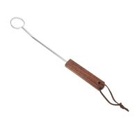 Abaodam Outil D'éviscération en Acier Inoxydable avec Manche en Bois Grand Format, Ciseaux pour Ablation Précise des Poumons de Volaille, Adapté pour Poulet, Canard et Dinde, Équipement