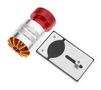 Abaodam Outil D'horlogerie pour Ouvrir la Lunette de Montre, Machine à Capsuler Compacte Rouge, Outil Professionnel Précis pour Réparation et Entretien de Montres, pour Usage Domestique