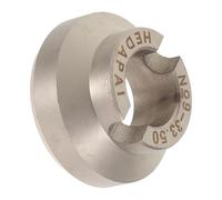 Abaodam Outil D'ouverture de Fond de Boîtier de Montre Professionnel en Acier 33,5 Mm, Matrice Dentelée pour Réparation Horlogère, Compatible avec Montres de Luxe, Outil Précis