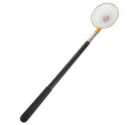 Abaodam Outil Ramasse-œufs Multifonction en Acier Inoxydable Panier Filaire et Design Télescopique, pour Poulailler et Ferme, Ramasse-balles de Golf Pratique et Extensible