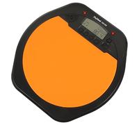 Abaodam Pad de Batterie Électronique Numérique Écran Lcd et Métronome Intégré, Surface Haute Densité et Haute Élasticité, Outil D'entraînement pour Batteur Débutant et Professionnel,