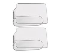 Abaodam Palette de Maquillage Acrylique Légère 2pcs pour Mélange Artistique, pour Maquillage Professionnel et Rangement Trousse de Beauté