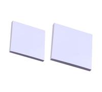 Abaodam Palettes de Manucure en Papier Blanc 100pcs, Palettes de Nail Art Faciles à Ranger pour Mélanger Vernis à Ongles, Outil Jetable pour Salon ou Usage Personnel