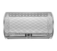 Abaodam Panier à Rôtissoire en Acier Inoxydable 360° pour Four et Friteuse à Air, Cage Rotative pour Griller Cacahuètes et Noix, Accessoire Cuisson Barbecue Polyvalent