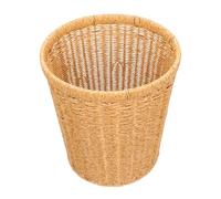 Abaodam Panier de Rangement en Rotin Plastique Tressé Réaliste, Capacité Raisonnable, Réutilisable pour Vêtements Légers et Fruits, pour Usage Domestique Salon