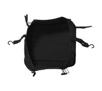 Abaodam Panier de Rangement Inférieur pour Poussette, Grand Panier en Tissu Oxford Imperméable, Double Couche Résistante, pour Couches et Accessoires de Voyage en Extérieur