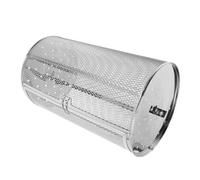 Abaodam Panier rotatif pour barbecue en acier inoxydable pour rôtir des légumes, des noix, des viandes, accessoire de barbecue pour la maison et le restaurant