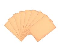 Abaodam Papier à Lettres Décoratif Vintage en Kraft A5, 8 Feuilles Non Lignées, Papier pour Écriture et Impression, pour Invitations, Courrier et Correspondance Créative