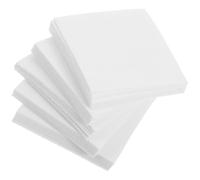 Abaodam Papier Isolant en Fibres Céramiques 50 Feuilles 80x80 Mm pour Four à Poterie et Micro-Ondes, Panneau Ignifugé Haute Température, Couverture Réfractaire pour Cuisson Artisanale