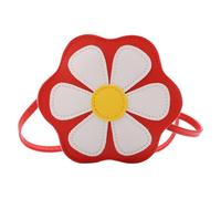 Abaodam Paquet Bandoulière pour Garçon et Filles Version Coréenne 2022, Mini Pochette en Cuir PU Rouge, Léger et Pratique, pour Sorties et Activités Extérieures, Taille Compacte pour