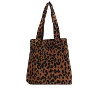 Abaodam Paquet Cabas Léopard pour Femme, Grosse Capacité, Bandoulière | Oxford Polyester, Rangement des Essentiels, pour Bureau et Courses, Format Pratique pour Clés et Maquillage