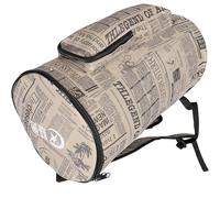 Abaodam Paquet de Africain pour Transporter Instruments de Musique Grosse Capacité, Toile et Mousse Épaisse, Portable et Confortable Bandoulières pour 10 Pouces