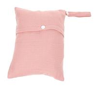 Abaodam Paquet de Change pour Poussette Bébé Multifonction, Portable, Léger, en Tissu Polyester Rose, pour Promenade et Voyage, Pratique pour Maman et Papa
