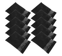 Abaodam Paquet de Sacs à Chaussures de Voyage en Tissu Non Tissé Noir, 10 Pièces, Grande Capacité, Lavables et Faciles à Transporter, pour Bottes et Petits Articles Lors Déplacements