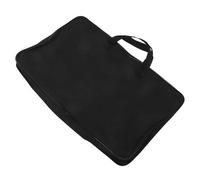 Abaodam Paquet de Transport pour Pupitre de Musique Imperméable en Tissu Oxford Noir Paquet Portable avec Pochette Renforcée pour Guzheng Microphone et Accessoires - Étui Multifonction