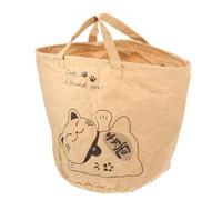 Abaodam Paquet Double Pliage en Papier Kraft Léger pour Chat de Transport pour Promenade et Voyage en Extérieur