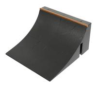 Abaodam Parc de Skateboard à Doigts 1 Pièce Accessoire de Skatepark Miniature en Plastique Solide Rampe de Finger Skate pour Garçon et Filles Obstacle de Terrain Mini Skate Kit