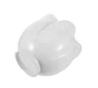 Abaodam Pare-soleil de Lampadaire Extérieur Étanche Acrylique Blanc Forme Lotus Protection pour Lampes Murales Colonnes et Plafonds de Jardin