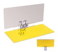 Abaodam Pare-Soleil Voiture Anti-Éblouissement Miroir Polarisé, Extension Pare-Brise 300X130 MM, Protection Intérieure pour Conduite de Jour Nuit