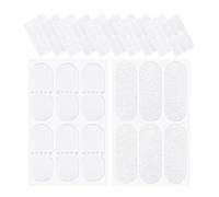 Abaodam Patch Correcteur D’Oreille Adhésif Transparent et Mat Lot de 20 Feuilles Patchs Soutien Oreille Verticaux Hypoallergéniques pour Boucles D’Oreilles Lourdes Soin Esthétique pour