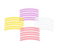 Abaodam Patchs en Silicone pour Rehaussement de Cils, 12 Paires, Outil de Beauté Sécurisé pour Salon Eyelash Perming, Fixant les Cils en Toute Sécurité