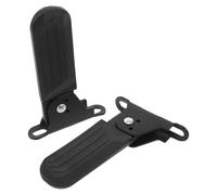 Abaodam Pédales Pliantes Arrière pour Vélo Électrique Supports Fer Robustes Antidérapants Repliables pour Accessoires Vélo Remplacement Facile