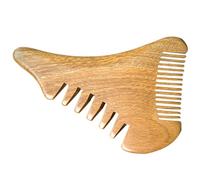 Abaodam Peigne de Massage Multifonctionnel en Bois, Mini Monstre, Peigne de Soin du Cuir Chevelu pour Massage Tête et Méridiens