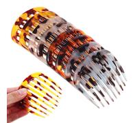 Abaodam Peignes Latéraux en Plastique Laqué Lot de 8 pour Coiffure Quotidienne et Événements Mariages Femmes et Filles Petites Pinces à Cheveux