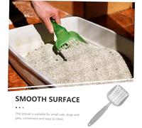 Abaodam Pelle à Litière Chat Durable Ajourée Pelle Portable pour Nettoyage Pratique des Déjections Félines Adapté pour Chat et Petit Animal Surface Sécurisée et Compacte