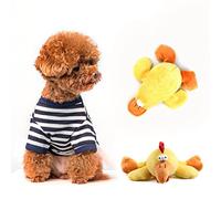 Abaodam Peluche Duck Sonore Peluche pour Chiens et Chiots Canard Adorable pour Mâcher et Jouer Matériaux de avec Effet Sonore
